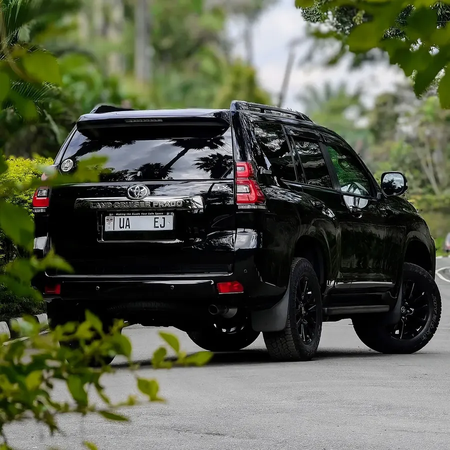 Black Toyota Land Cruiser Prado TX from the Right Rides fleet