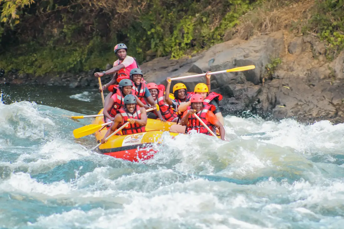 White-water rafting